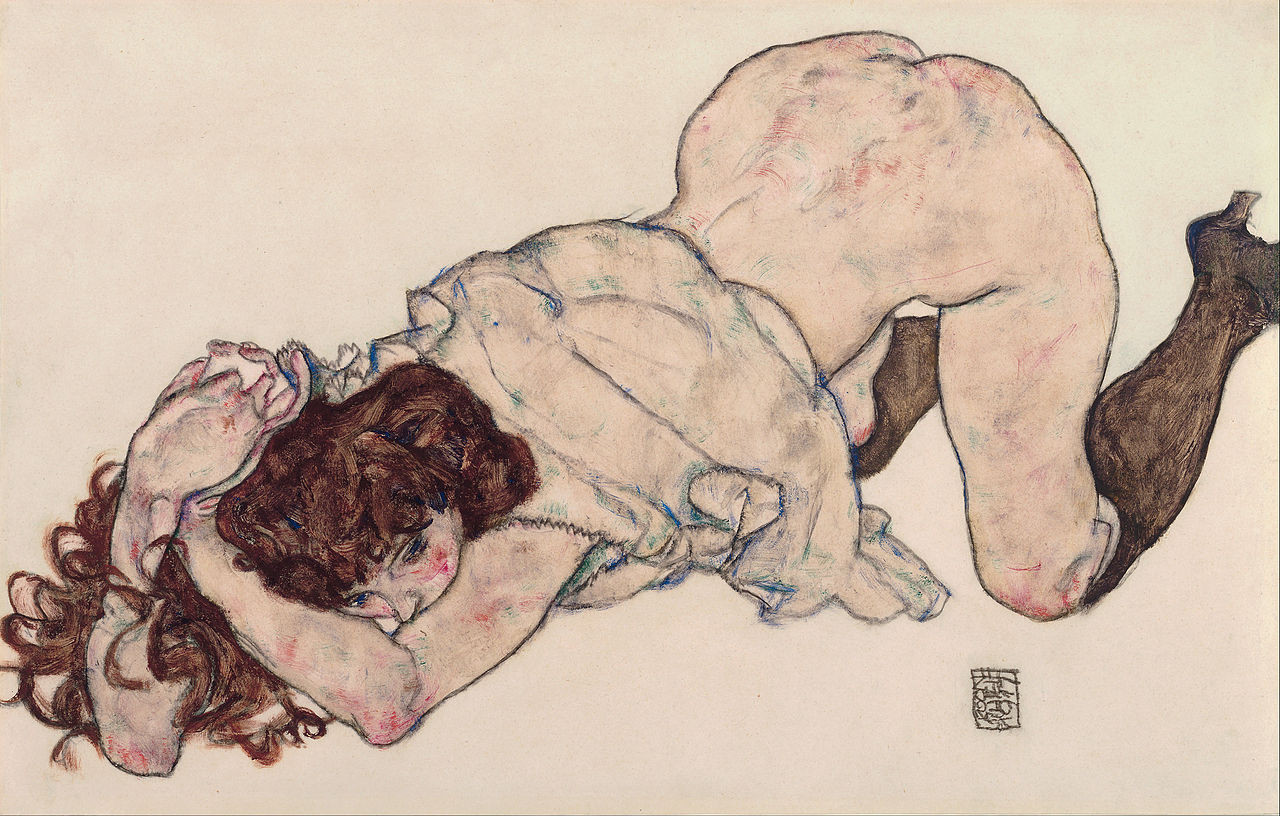 Egon Schiele havde styr på det der med erotisk kunst. Hvorfor er det så svært for litteraturen? FOTO: Wikimedia Commons.