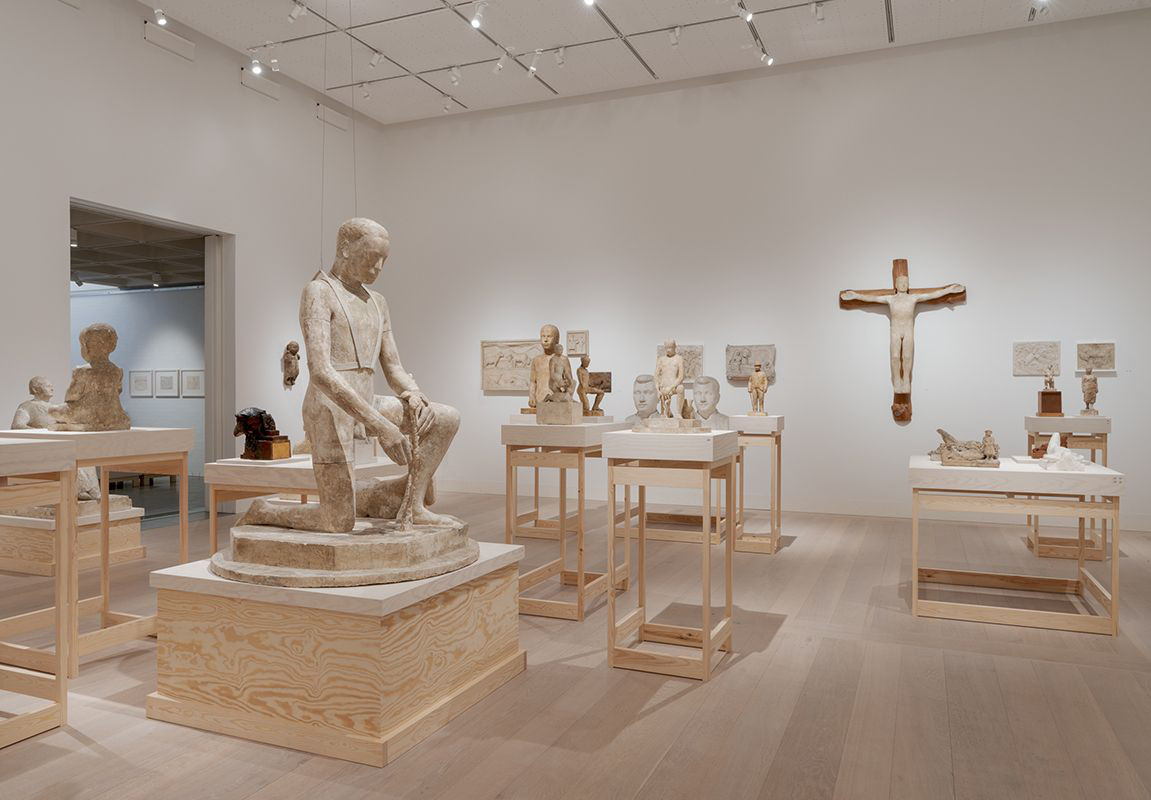 Foto: Holstebro Kunstmuseum. Fra 'Menneske først' - Astrid Noacks Studiesamling