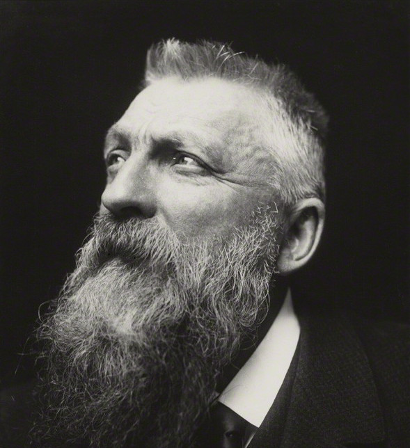 Auguste Rodin fotograferet i 1902.