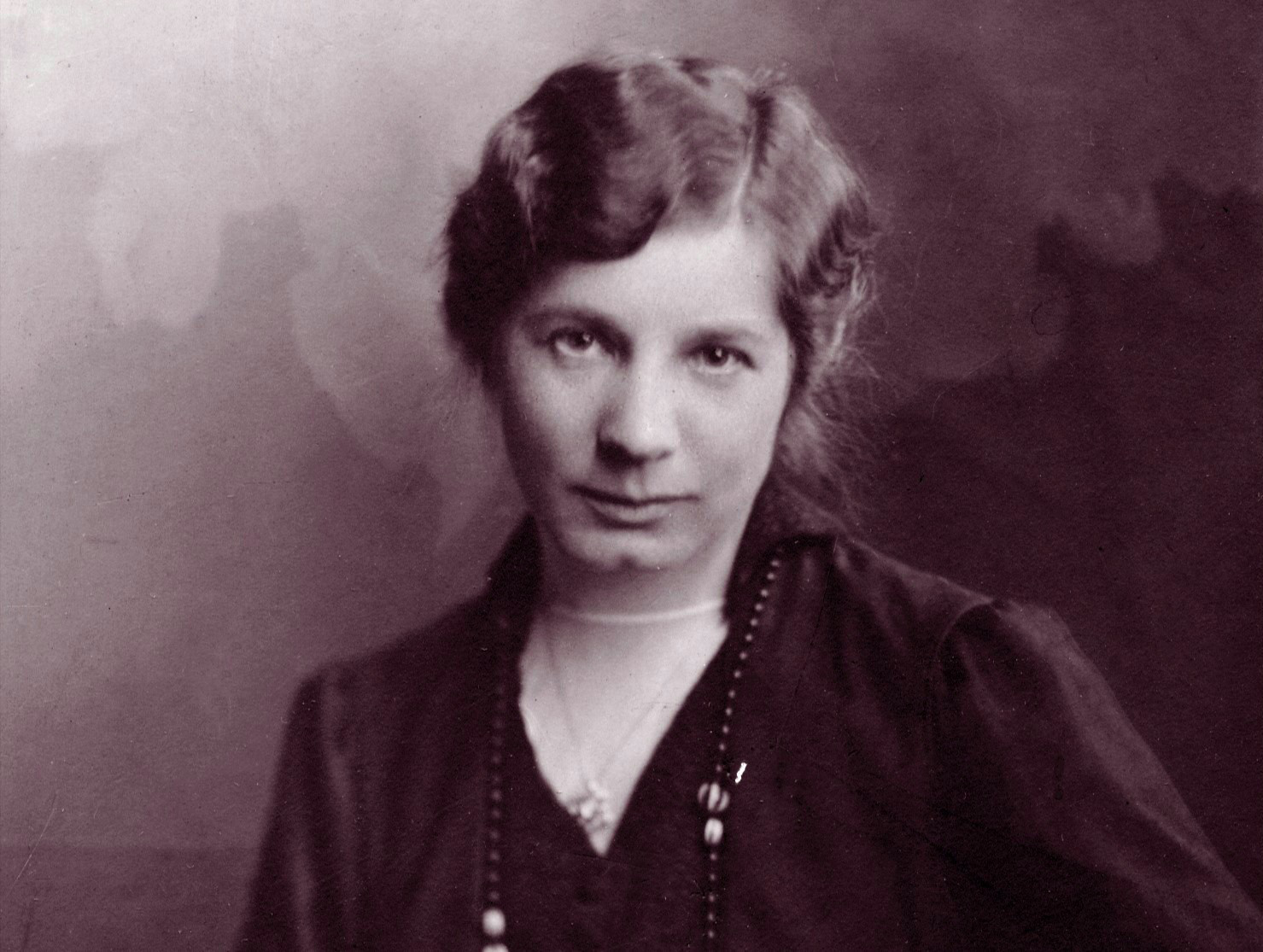 Den svenske forfatter Elin Wägner (1882—1949) i 1910erne. Ukendt fotograf, Albert Bonniers Förlag.