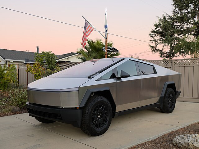 Tesla Cybertruck. Wikimedia Commons