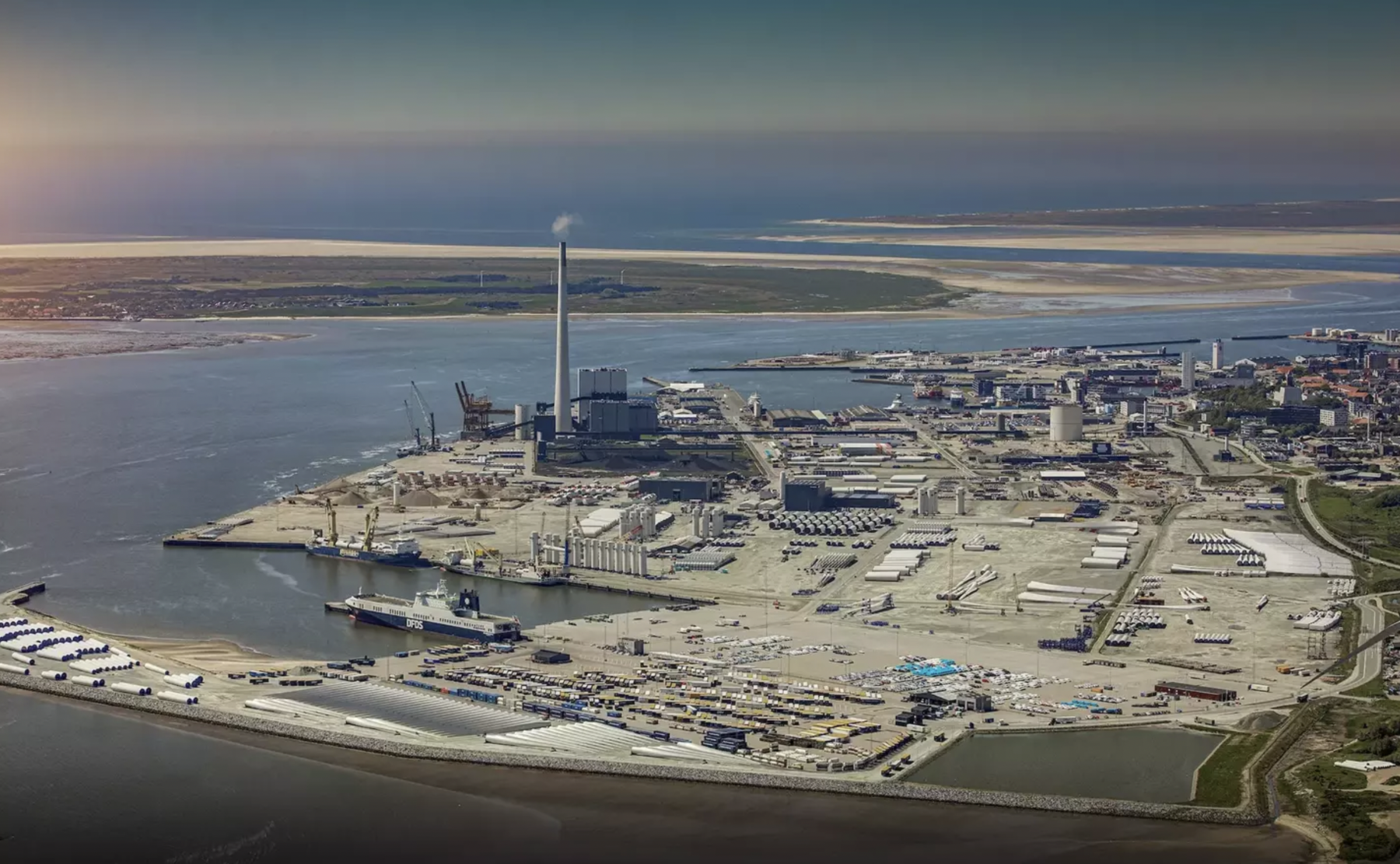 Danmarks EnergiMetropol. Energimekka. Eller bare Esbjerg. Foto: Port Esbjerg