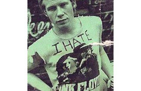 Johnny Rotten med sit anti-Pink Floyd budskab