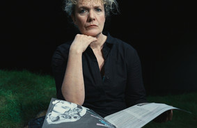 Tammi Øst som Nina Faber. Fotograf: Henrik Ohsten Rasmussen.