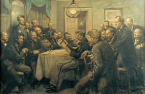 Erik Henningsen: Et møde i foreningen Bogstaveligheden 1. marts 1882