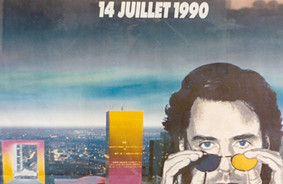 Manden med laserharpen opførte sin musikutopi på Bastilledagen i 1990